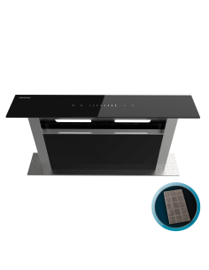 Bolero Flux ET 608000 Glass Black A++ 2