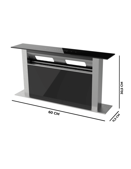 Bolero Flux ET 608000 Glass Black A++