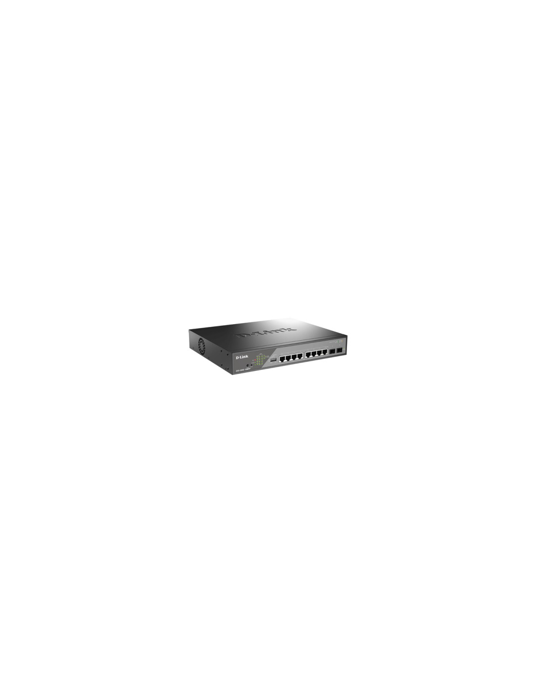D-Link DSS-200G-10MP/E switch Gestionado L2 Gigabit Ethernet (10/100/1000) Energía sobre Ethernet (PoE) 1U Gris