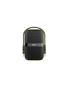 DISCO 2.5 SP HD A60 EXTERNO 1TB USB RESISTENTE AGUA NEGRO VERDE SP010TBPHDA60S3K
