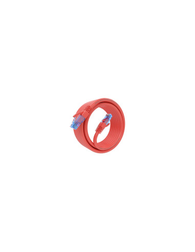 AISENS Cable De Red Latiguillo RJ45 Cat.6 UTP AWG26 CCA, Rojo, 5.0 m