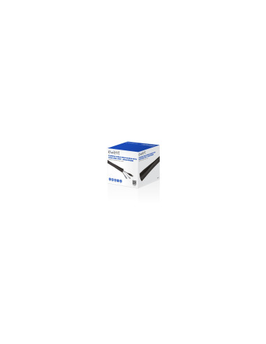 Ewent EW1558 organizador de cables Universal Pasacables Negro 1 pieza(s)