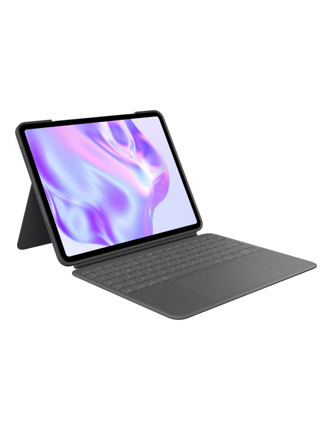 Logitech Combo Touch, funda con teclado, iPad Pro 13 pulgadas (M4)(2024) - Teclado retroiluminado extraÃ­ble con soporte abatibl