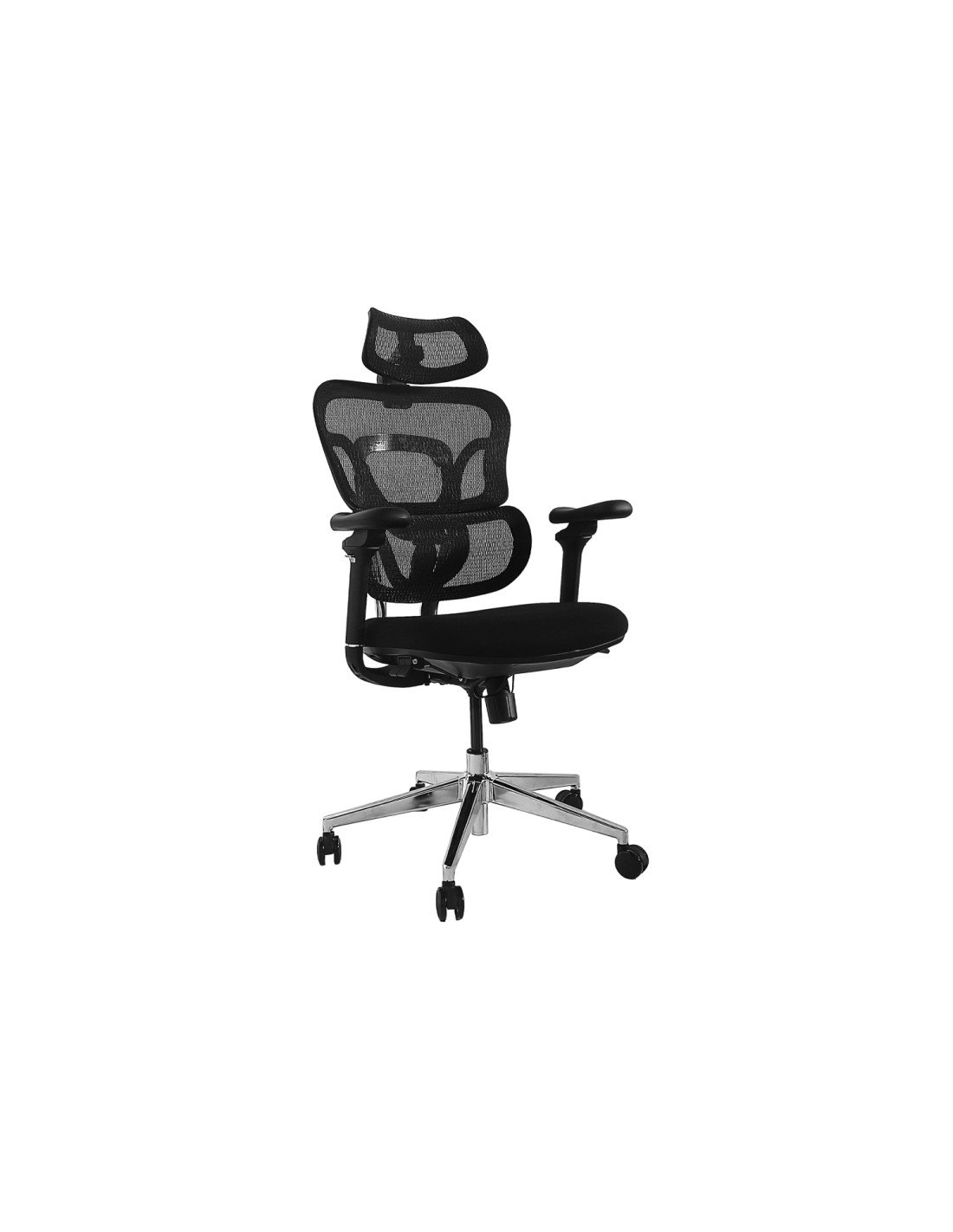 Equip 651053 silla de oficina y de ordenador Asiento acolchado Respaldo de malla