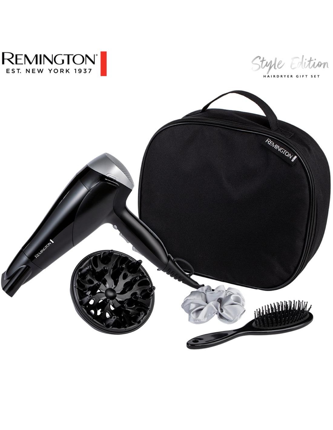 Remington D3171GP Secador de Pelo 2.200W Style Edition Pack de Regalo