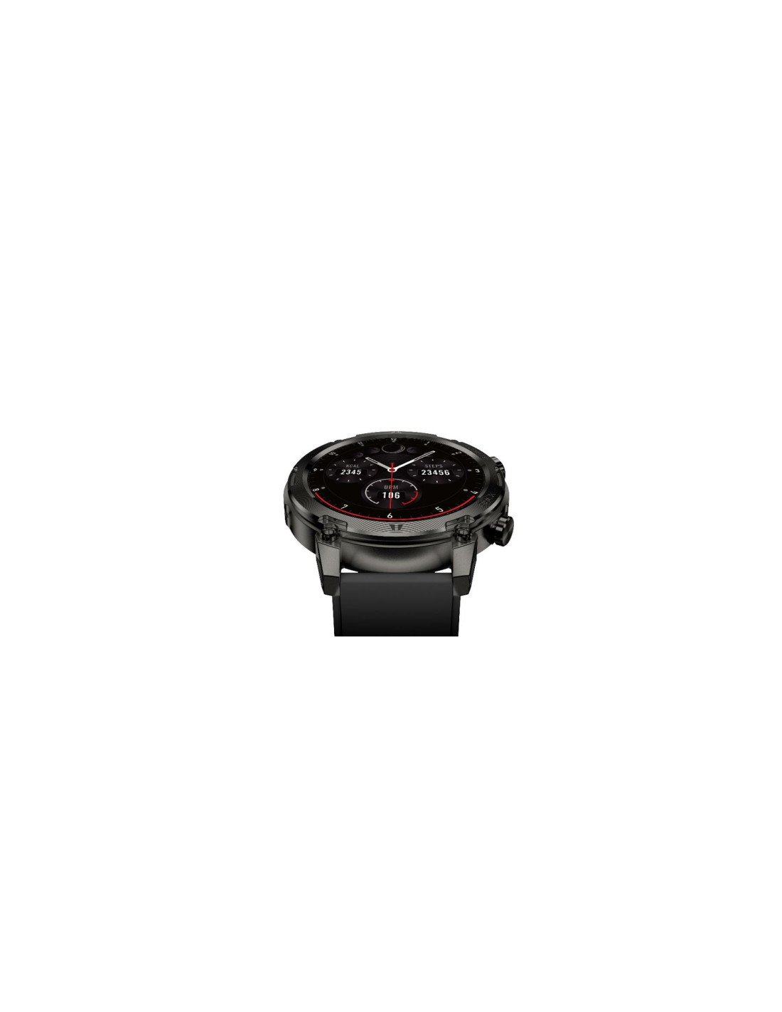 Nilox NXSWTRAILROUND Relojes inteligentes y deportivos 3,53 cm (1.39") Digital 360 x 360 Pixeles Pantalla tÃ¡ctil Negro
