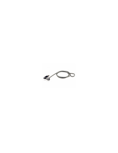 Conceptronic CNBSLOCK15 cable antirrobo Plata 1,5 m