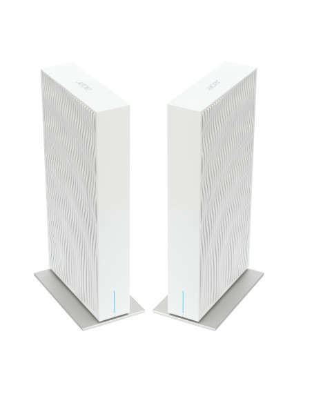 Acer Wave 7, wifi 7 Mesh Router, EU plug, dual pack router inalámbrico Gigabit Ethernet Dual-band (2.4GHz + 5GHz or 2.4GHz + 6G
