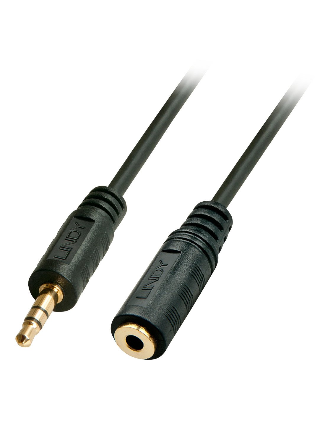 Lindy 35654 cable de audio 5 m 3,5mm Negro