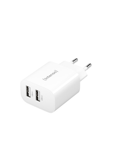 Intenso POWER ADAPTER 2XUSB-A/7802412 Universal Blanco Corriente alterna Interior