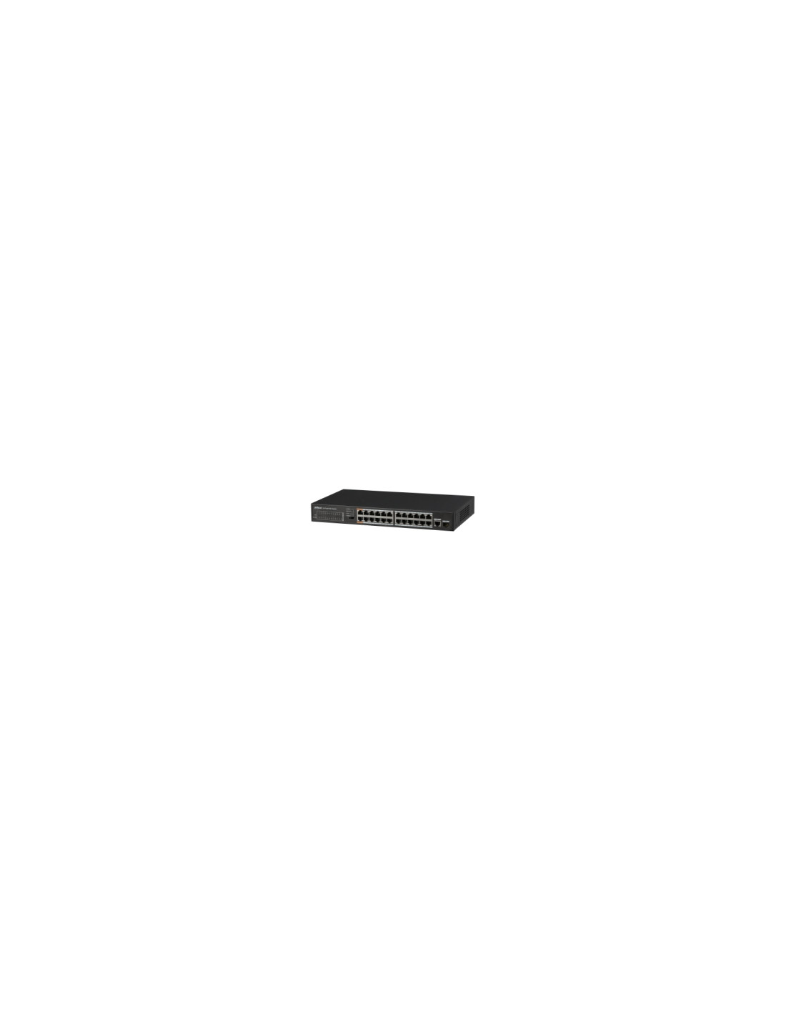 Dahua Technology PFS3125-24ET-190 switch No administrado L2 Fast Ethernet (10/100) Energía sobre Ethernet (PoE) Negro