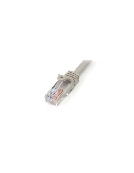 StarTech.com 45PAT5MGR cable de red 5 m Cat5e U/UTP (UTP) Gris