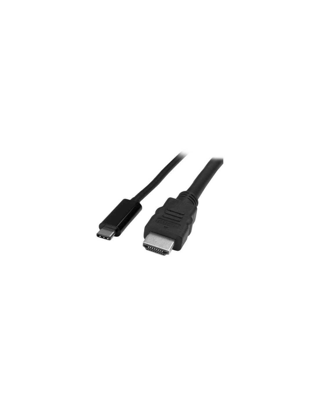 StarTech.com Cable Adaptador USB-C a HDMI - 1m - 4K a 30Hz negro