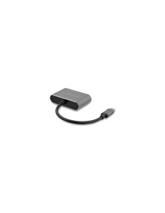 StarTech.com Adaptador USB-C a VGA y HDMI - 2en1 - 4K 30Hz - Gris Espacial - Adaptador Gráfico Externo USB Tipo C 2