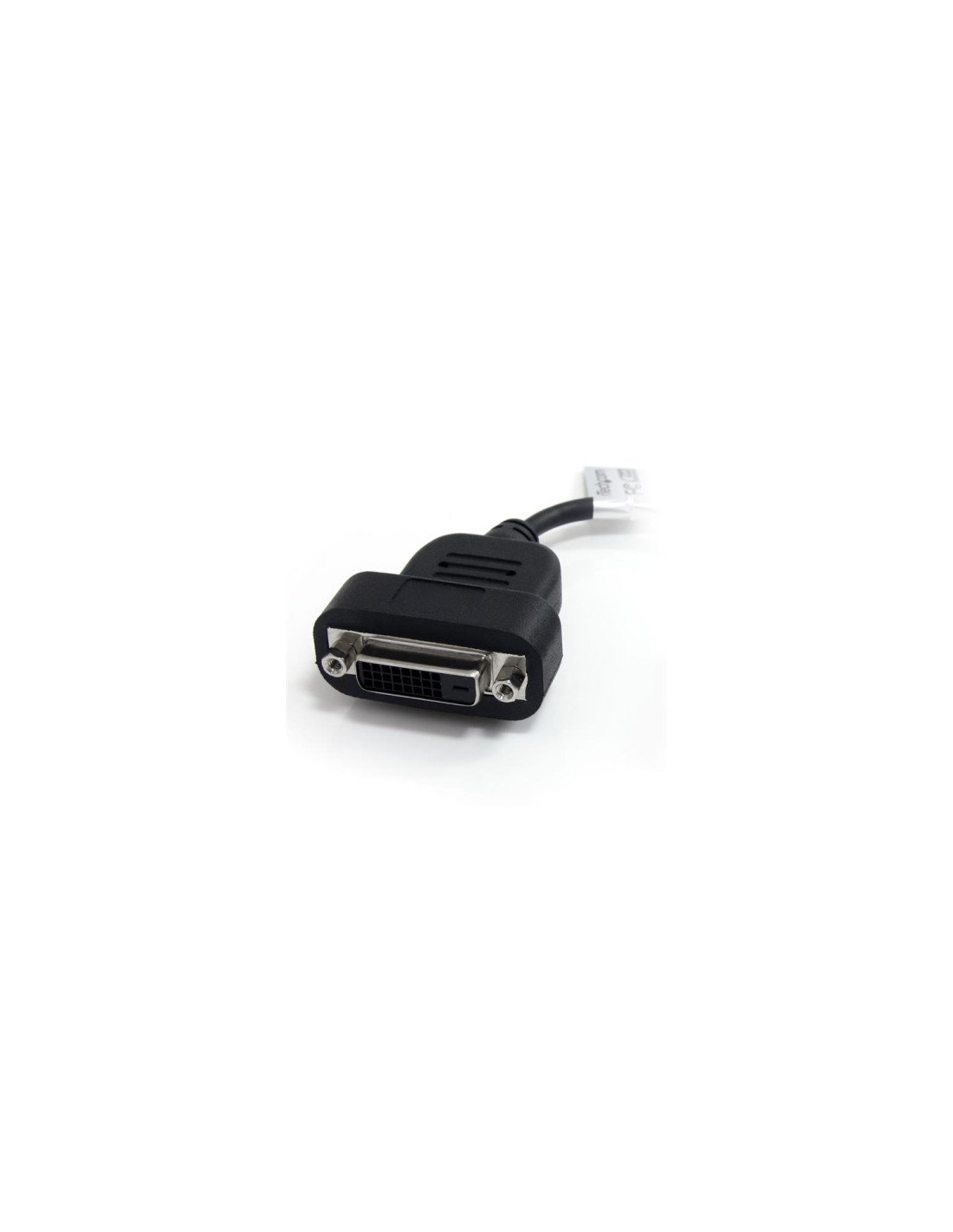 StarTech.com Adaptador Conversor de VÍ­deo DisplayPort DP a DVI Macho a Hembra - 1920x1200 - Activo Negro