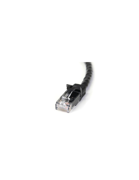 StarTech.com Cable de Red Ethernet RJ45 Snagless Sin Enganches UTP Cat 6 Gigabit - 15m Negro