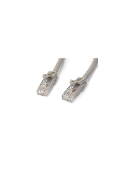 StarTech.com Cable de Red Gigabit Ethernet RJ45 Snagless Sin Enganches Patch Cat6 UTP - 15m Gris