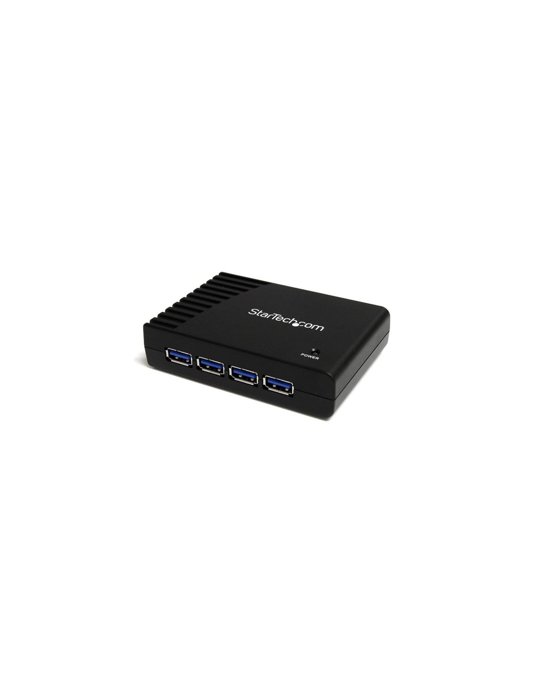 StarTech.com Adaptador Concentrador Hub Ladrón USB 3.1 Super Speed 4 Puertos Salidas PC Mac - Negro