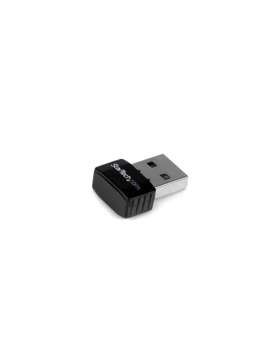 StarTech.com Mini Adaptador de Red Inalámbrico USB 2.0 a Wireless N de 300 Mbps - Wifi Externo 802.11n 2T2R negro