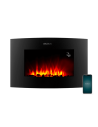 Chimenea el?ctrica ReadyWarm 3550 Curved Flames Connected