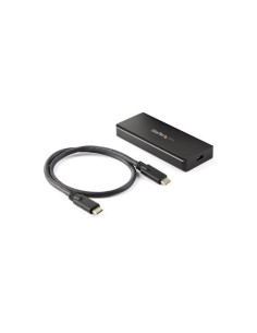 StarTech.com Caja ssd nvme M.2 usb 3.1 gen 2 10Gbps resistente al agua y el polvo negro M2E1BRU31C