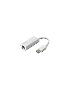 Digitus cable gender changer USB RJ-45 Blanco