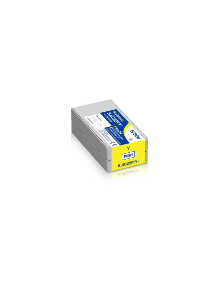 Epson SJIC22P(Y): Ink cartridge for ColorWorks C3500 (yellow)