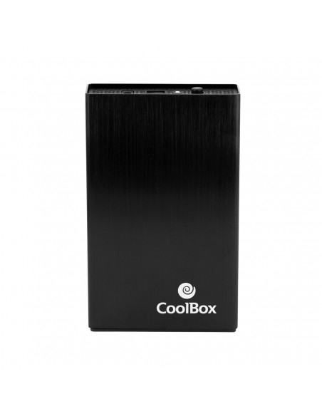 CoolBox SlimChase Caja de disco duro (HDD)  3.5" Negro