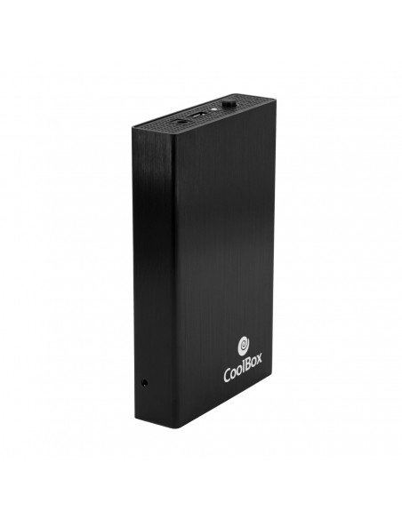 CoolBox CAJA/CARCASA HDD 3.5" SCA-3533 USB3.2 GEN1 ALUMINIO NEGRO