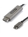 StarTech.com Cable 2m USB C a HDMI 4K de 60Hz con HDR10 - Adaptador de VÍ­deo USB Tipo C a HDMI 2.0b Ultra HD 4K - Convertidor