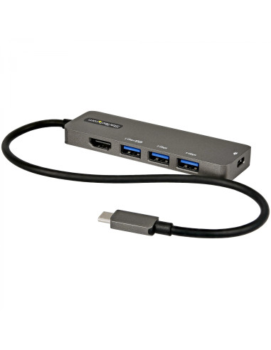 StarTech.com Adaptador Multipuertos USB-C - Docking Station USB Tipo