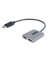 StarTech.com Hub Concentrador MST DisplayPort a 2 Puertos HDMI - HDMI Doble de 4K a 60Hz - Adaptador Multimonitor DisplayPort co