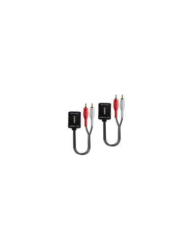 Lindy 70460 extensor audio/video Transmisor de señales AV Negro,