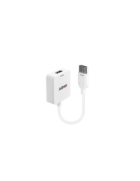 Lindy 38146 adaptador de cable de vÍ­deo HDMI tipo A (Estándar) DisplayPort Blanco