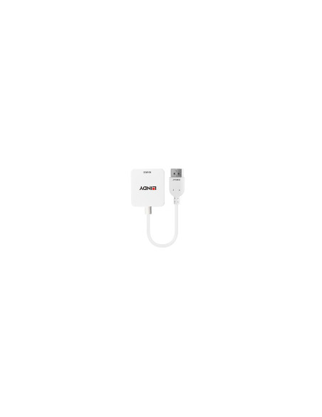 Lindy 38146 adaptador de cable de vÍ­deo HDMI tipo A (Estándar) DisplayPort Blanco