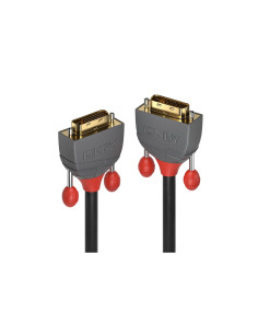 Lindy 36227 cable DVI 15 m DVI-D Negro