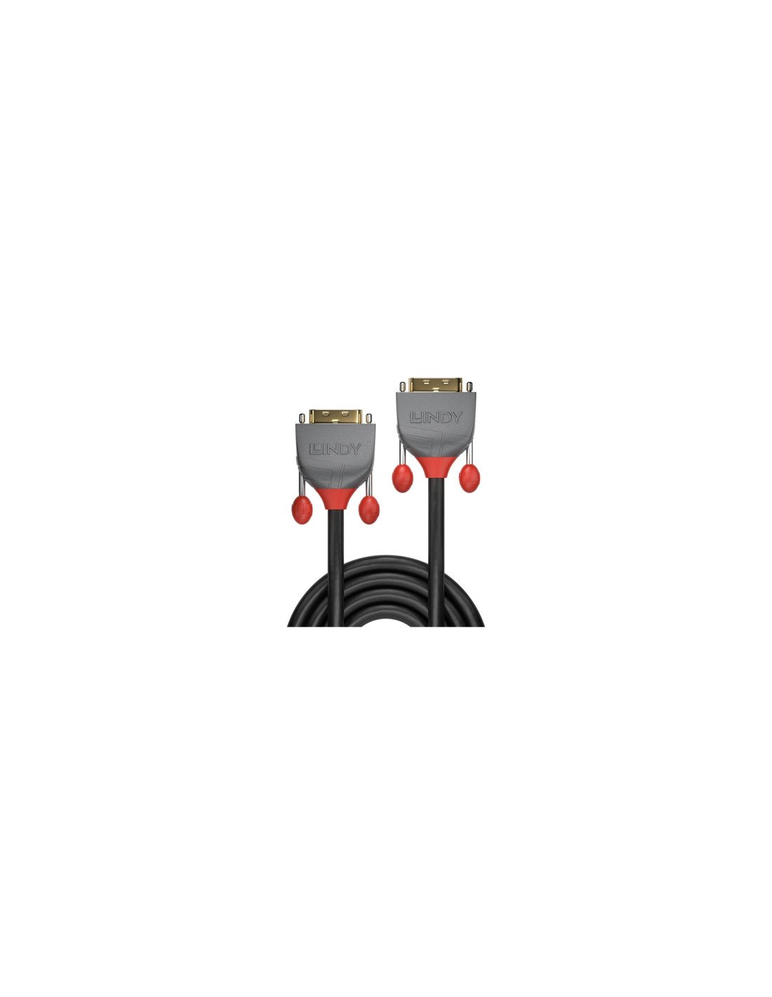 Lindy 36225 cable DVI 7,5 m DVI-D Negro