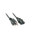 Lindy 30338 cable de transmisión Negro 2 m C13 acoplador