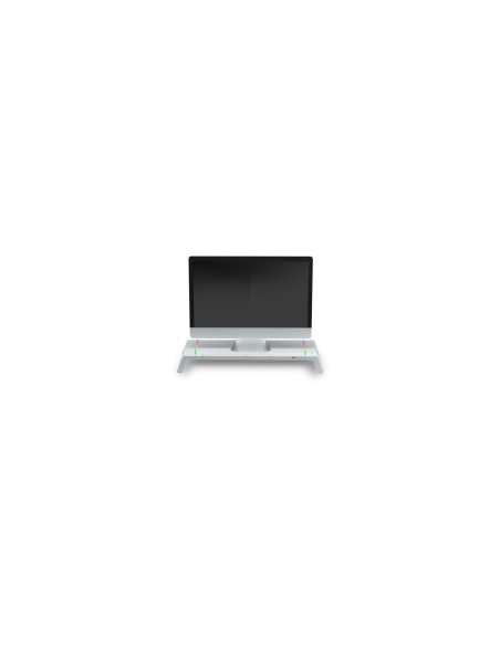 Mars Gaming MGS-ONE Blanco, Soporte Monitor RGB Chroma, Tamaño