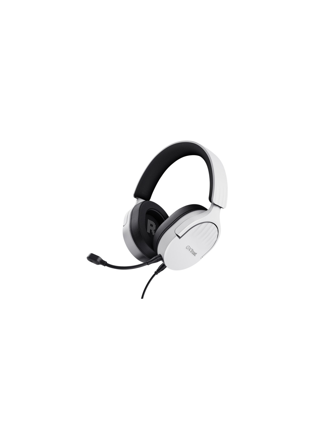 Trust GXT 489W FAYZO Auriculares Alámbrico Diadema Juego Negro, Blanco