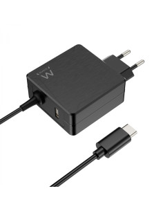 Ewent EW3978 cargador de dispositivo móvil Portátil Negro Corriente