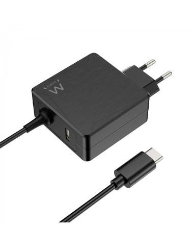 Ewent EW3978 cargador de dispositivo móvil Portátil Negro Corriente