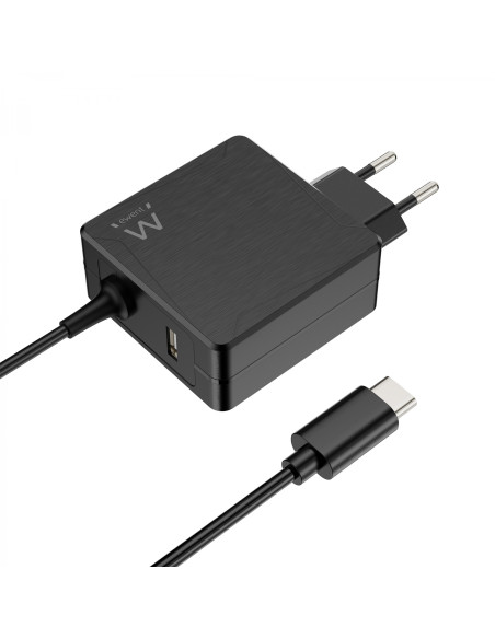Ewent EW3978 cargador de dispositivo móvil Portátil Negro Corriente