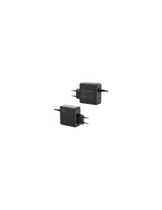 Ewent EW3978 cargador de dispositivo móvil Portátil Negro Corriente 2