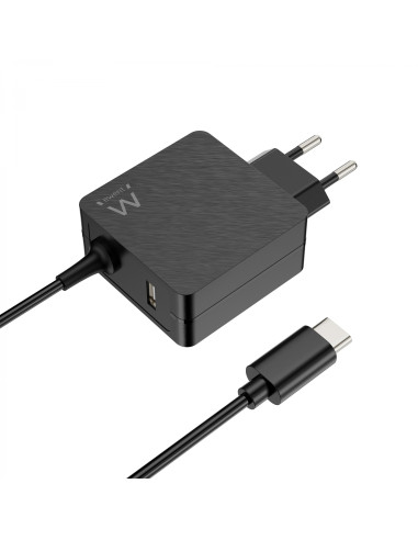 Ewent EW3979 cargador de dispositivo móvil Portátil Negro Corriente