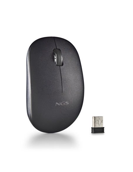 NGS FOG PRO ratón Oficina Ambidextro RF inalámbrico Óptico 1000 DPI
