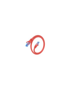 AISENS Cable De Red Latiguillo RJ45 Cat.6 UTP AWG26 CCA, Rojo, 25 cm 2