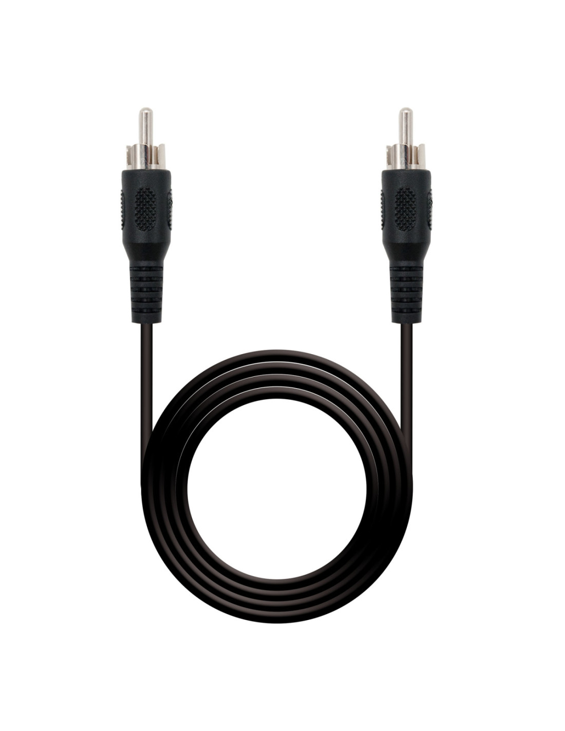 Nanocable 10.24.0405 cable de audio 5 m RCA Negro