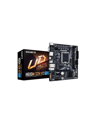 GIGABYTE H610M S2H V2 Placa base - Soporta CPUs Intel Core de 14ª