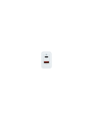 CoolBox CARGADOR GAN 45W USB-C/USB-A PARED